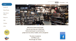 Desktop Screenshot of anime-zingescape.com